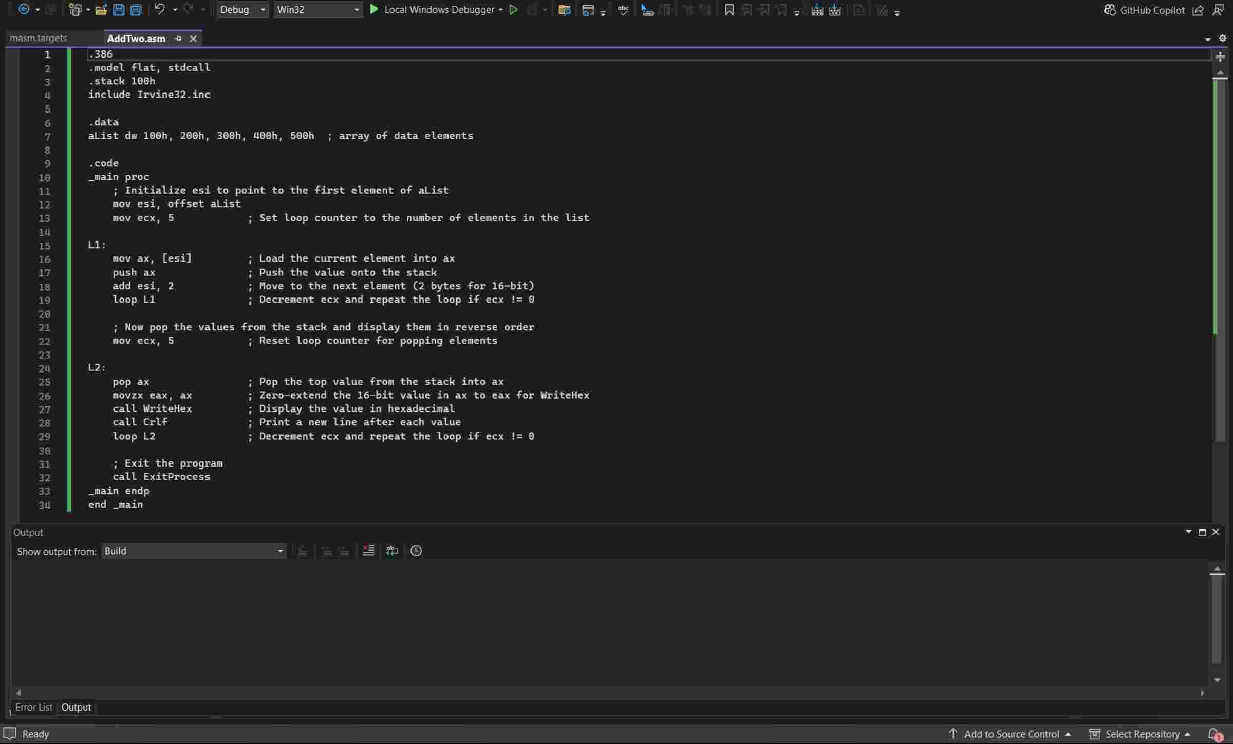 First I'll put what my assignment is , then I