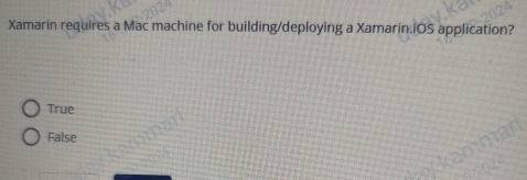 Xamarin requires a Mac machine for building /