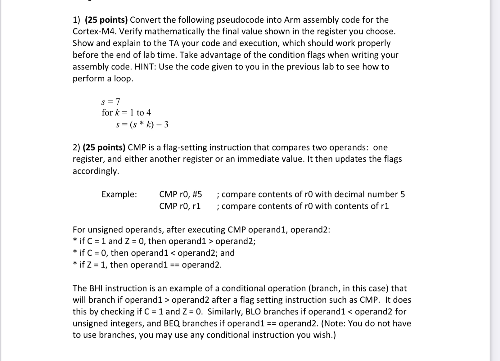 Can you help me with part 1 and part 2 ( 2 5