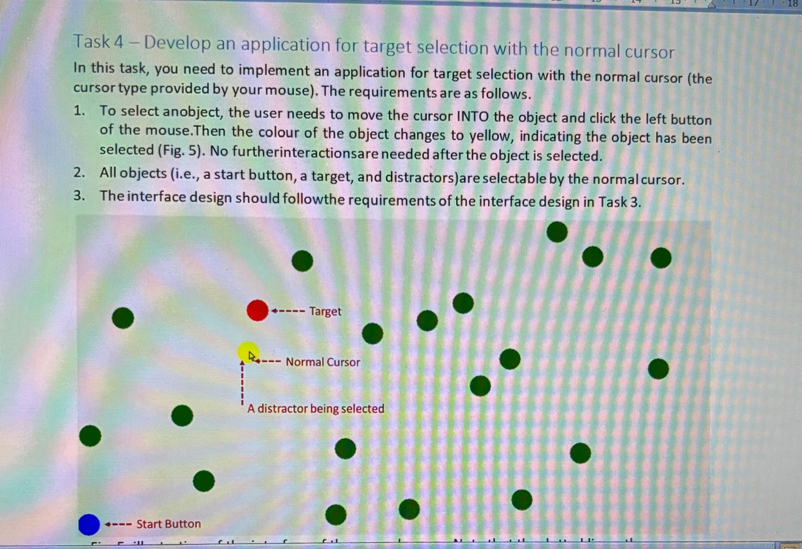 Task 4 - Develop an application for target