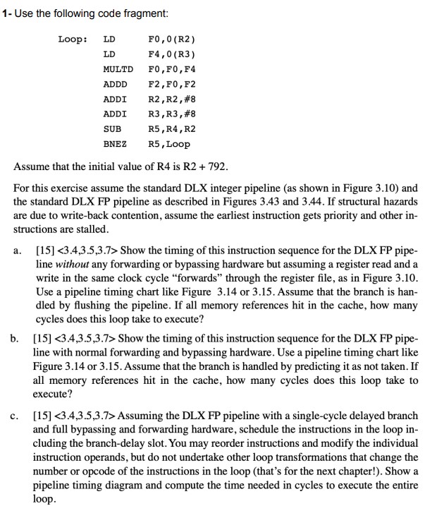 1 - Use the following code fragment: Assume that