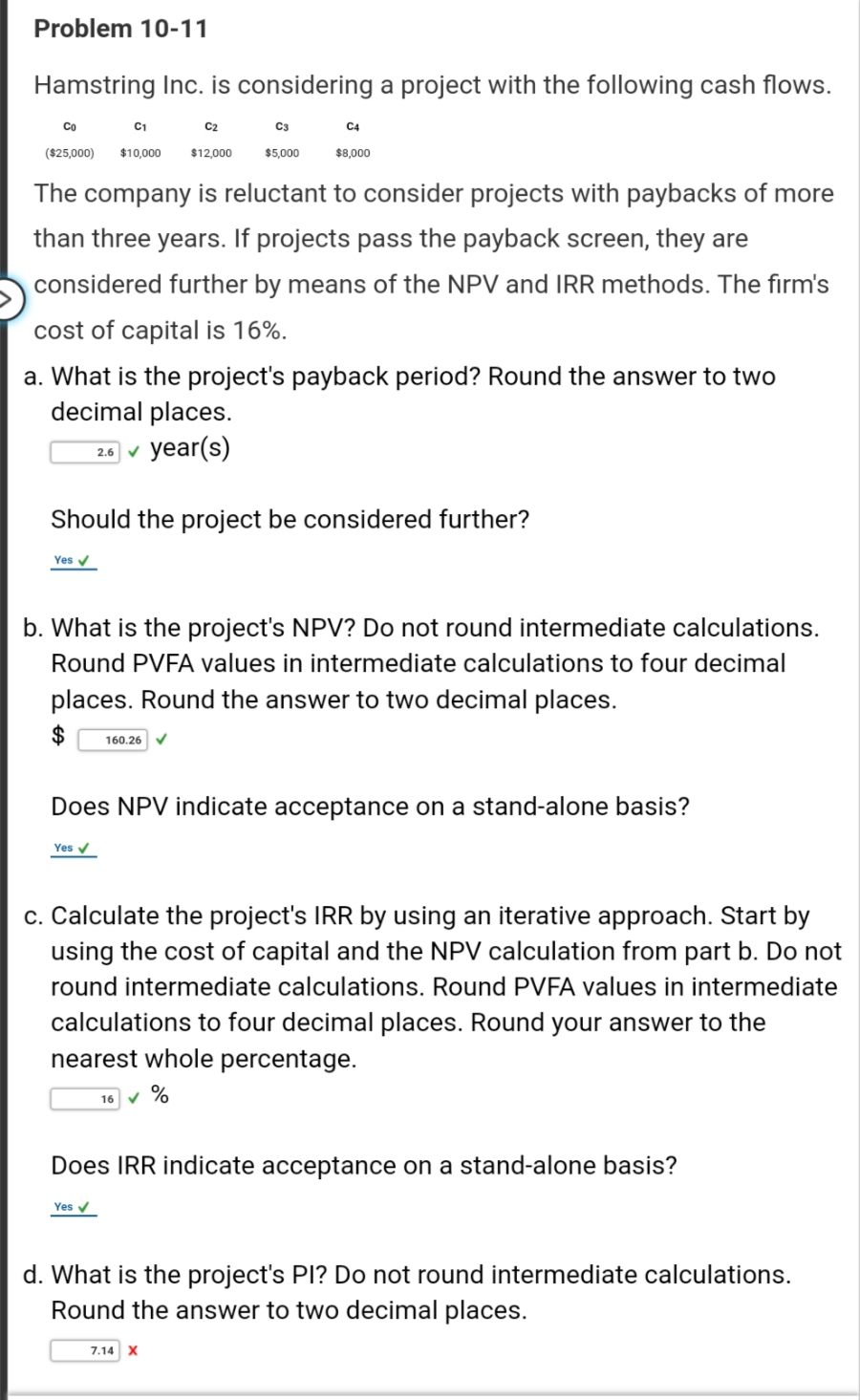 please show your work Problem 10-11 Hamstring