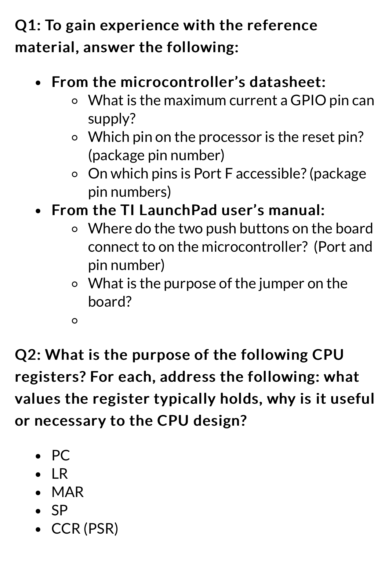 This is Embedded System Design. Please i need