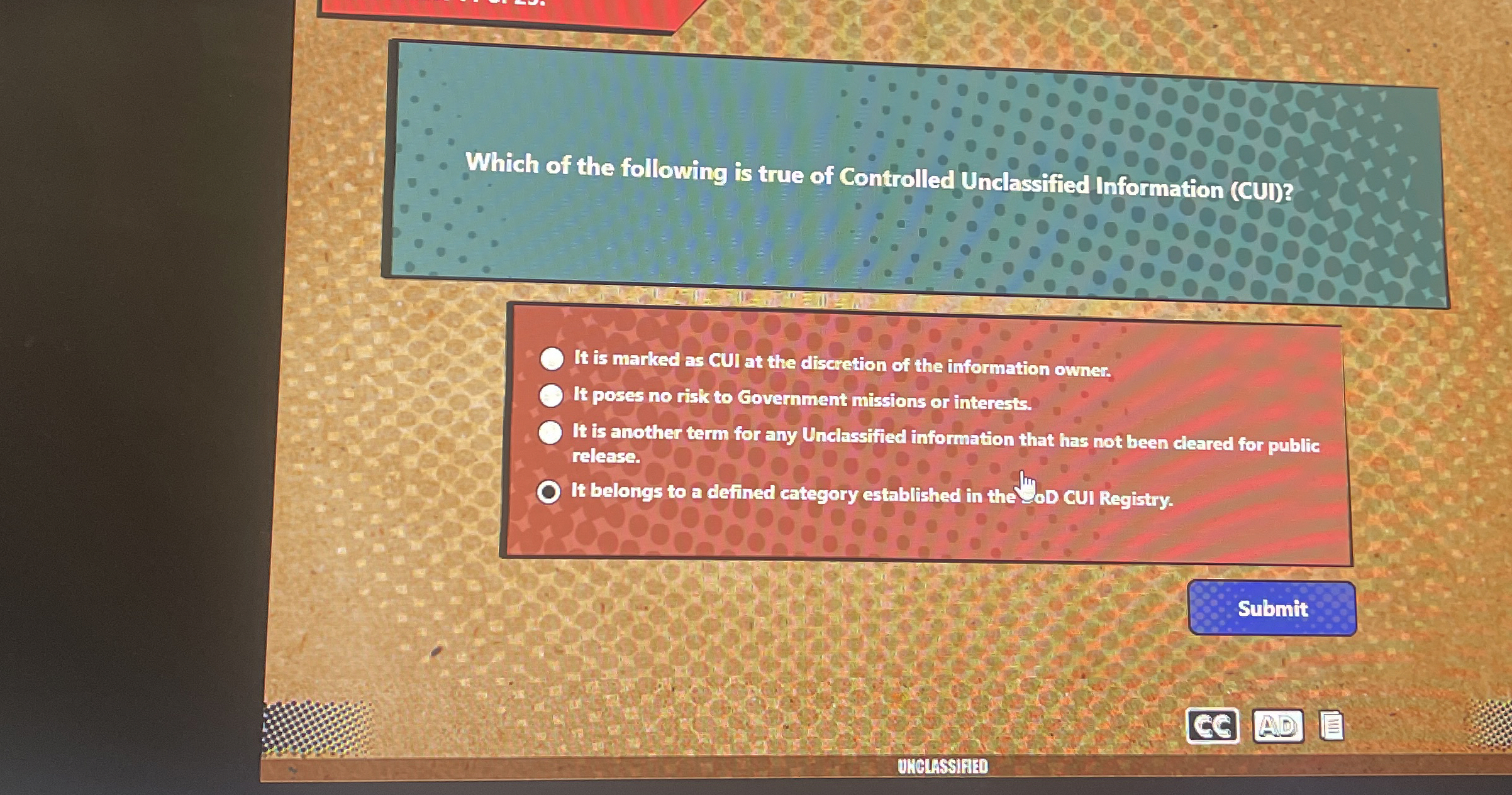 Which of the following is true of Controlled