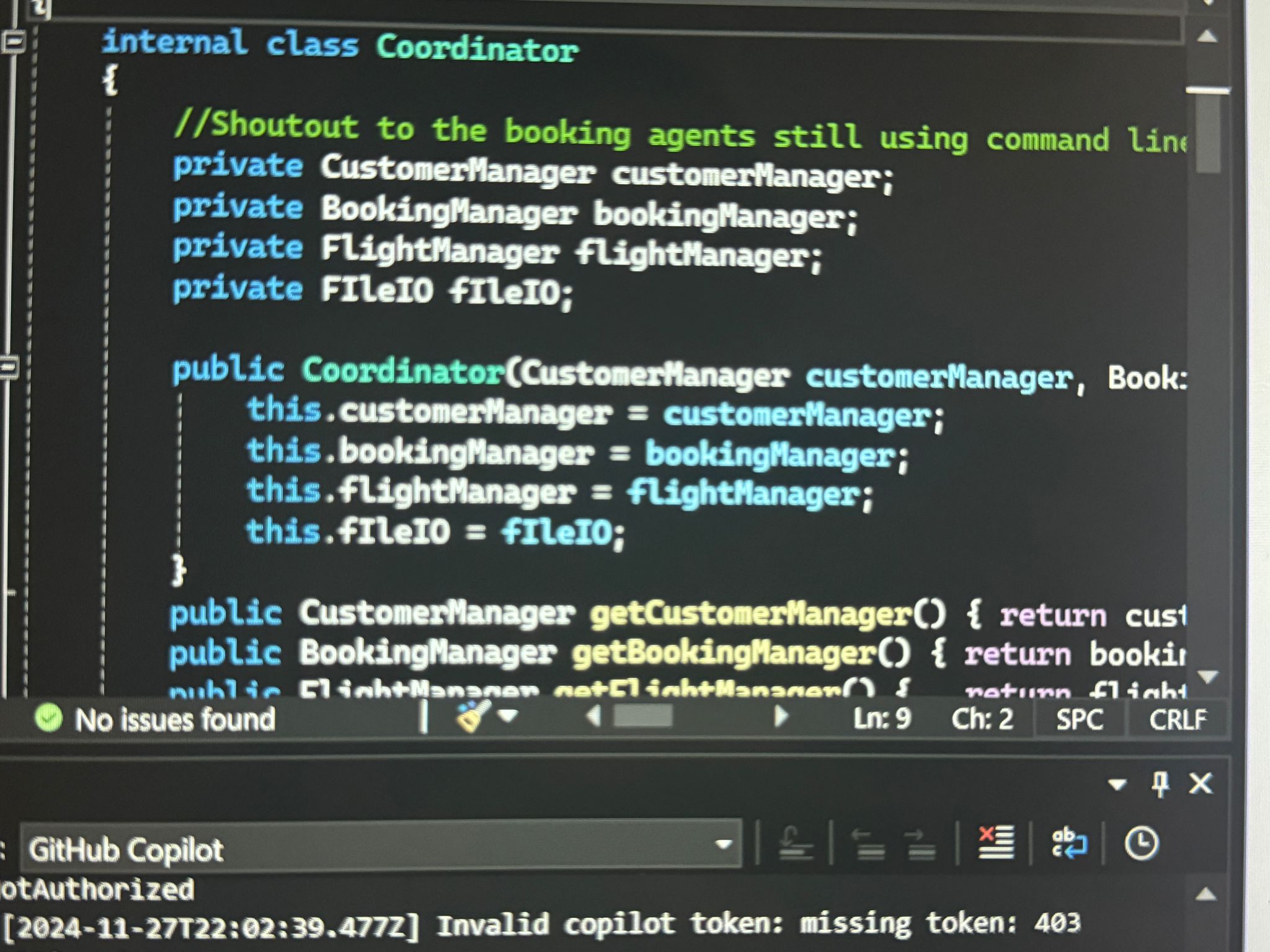 create a uml diagram coordinator, booking,