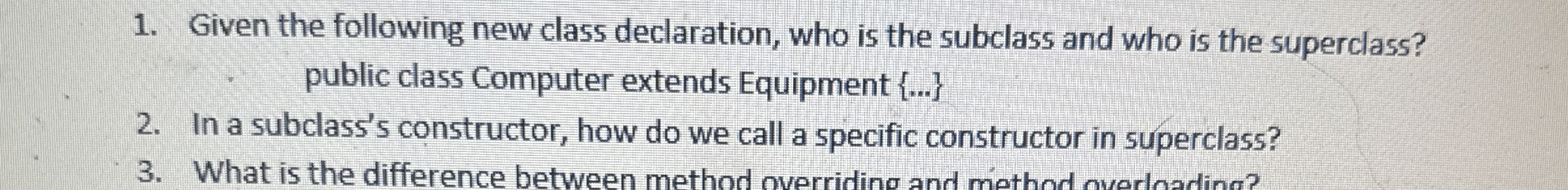 Given the following new class declaration, who is