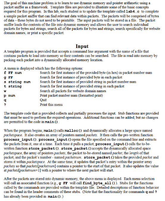 Help me with the given guidelines and C code
