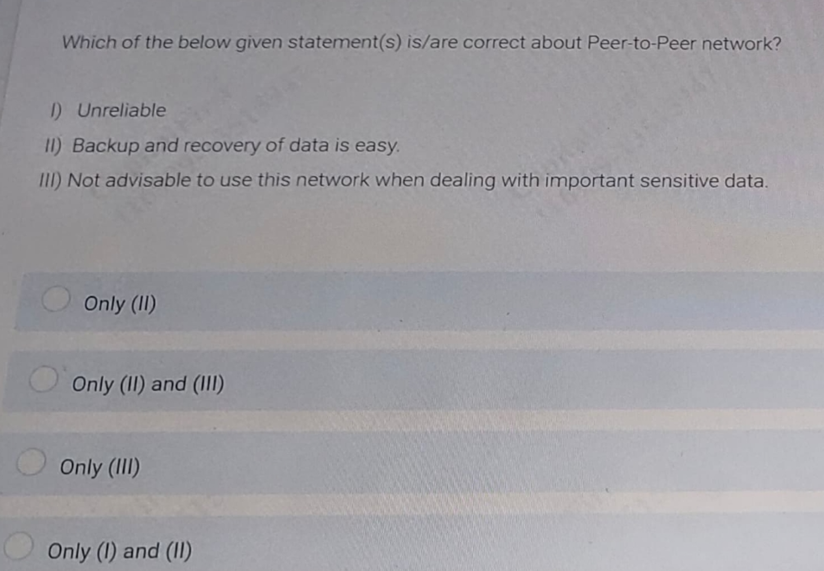Which of the below given statement ( s ) is / are