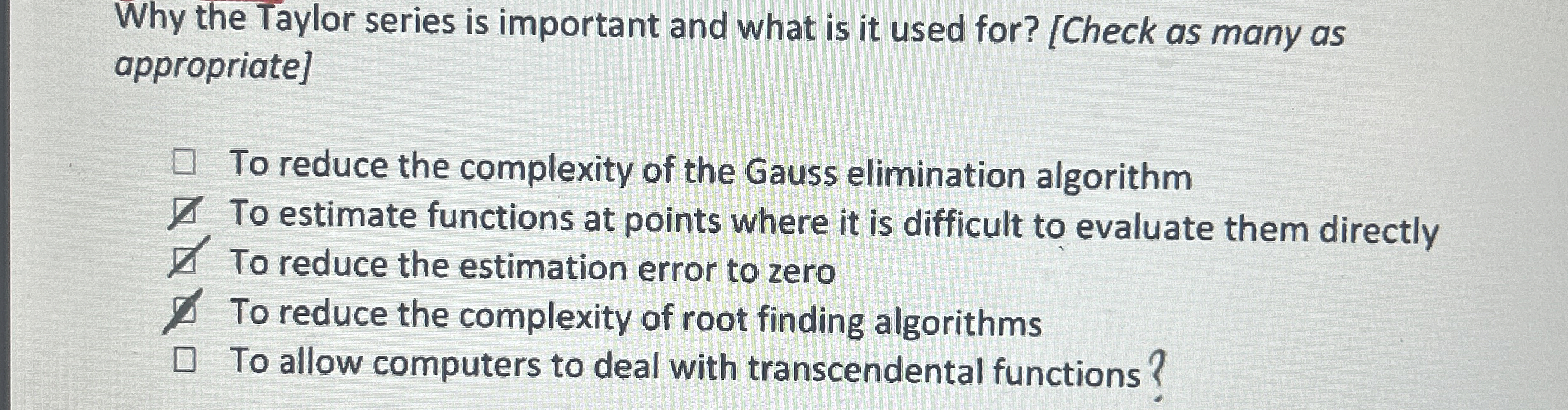 Why the Taylor series is important and what is it