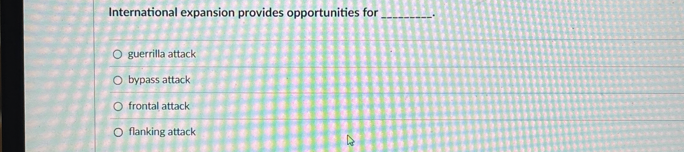 International expansion provides opportunities