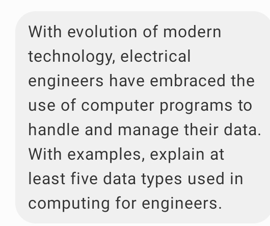 With evolution of modern technology, electrical