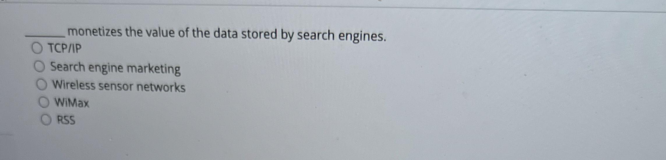 q , monetizes the value of the data stored by