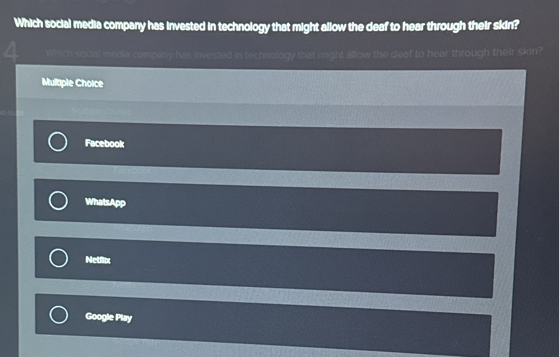 Which sodal medic company has invested in