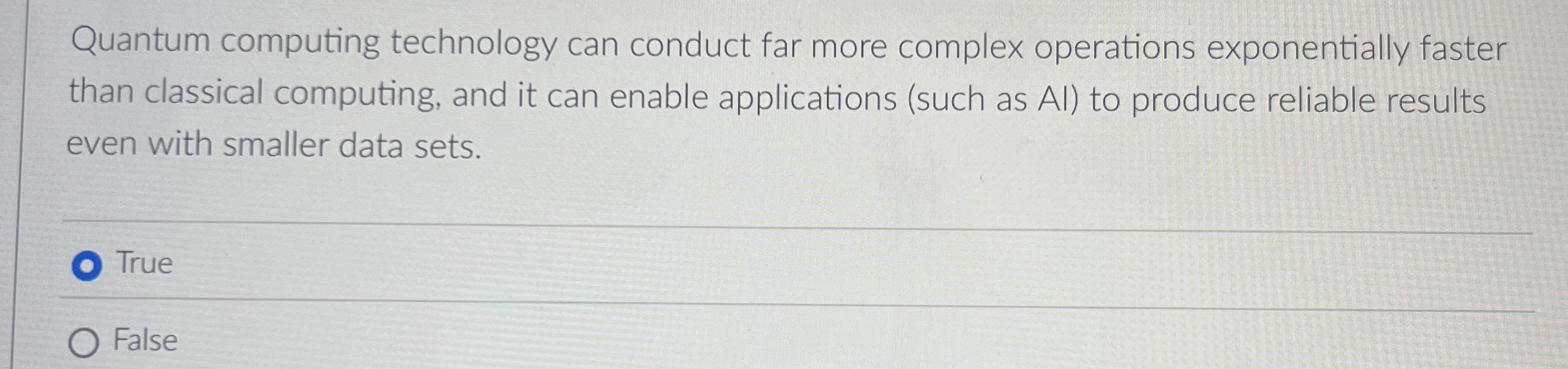 Quantum computing technology can conduct far more