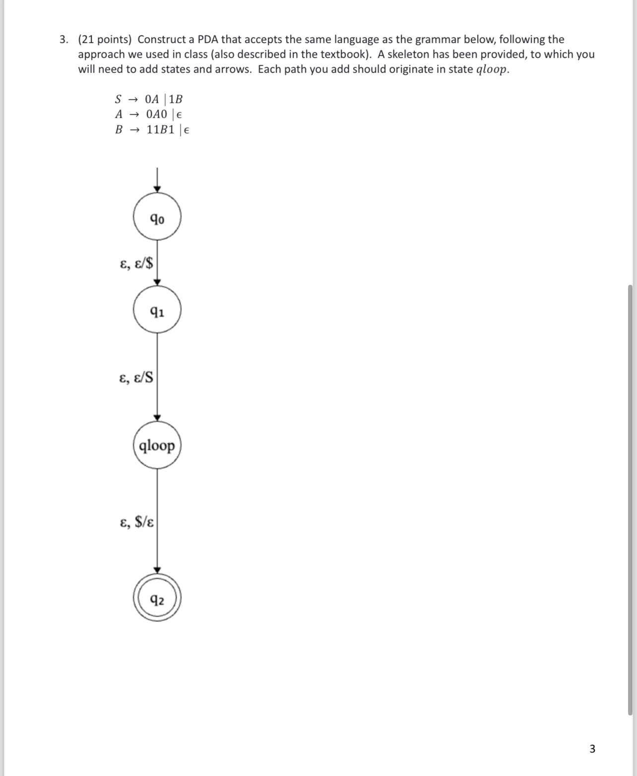 How can I figure out ( 2 1 points ) Construct a