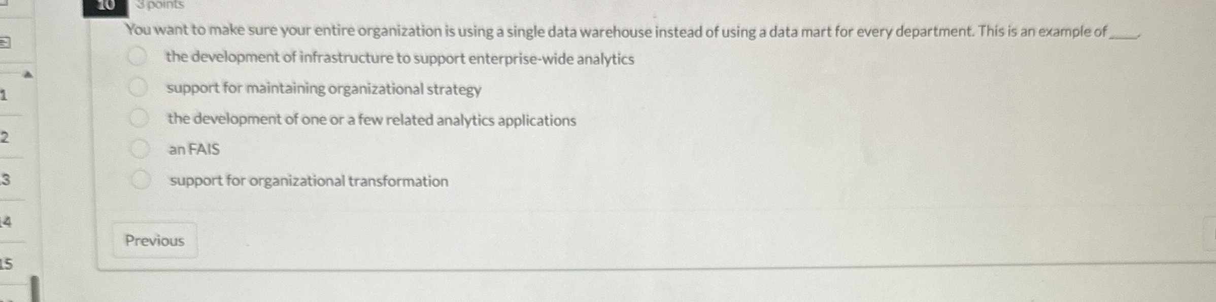 3 points You want to make sure your entire