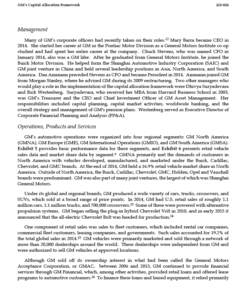 GM'B Capital Allocation Framework 2184136 GM had