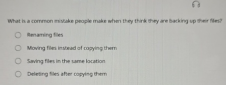 What is a common mistake people make when they