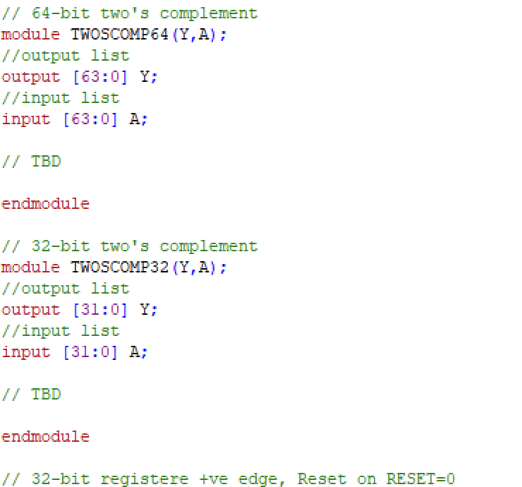 Objective: To implement a Verilog gate level