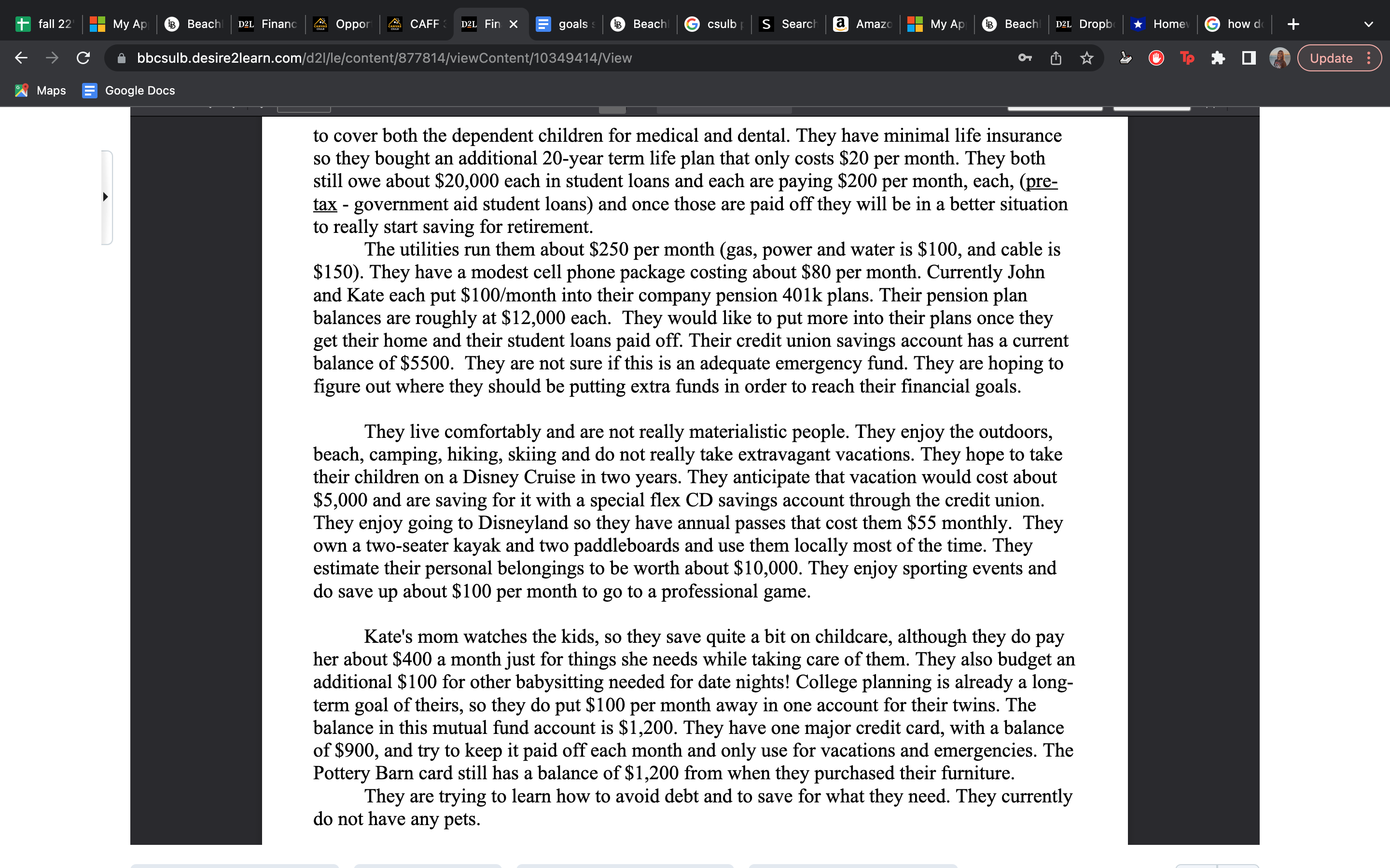 1- fall 22 : My A} 9 Beast ['41. Finan 