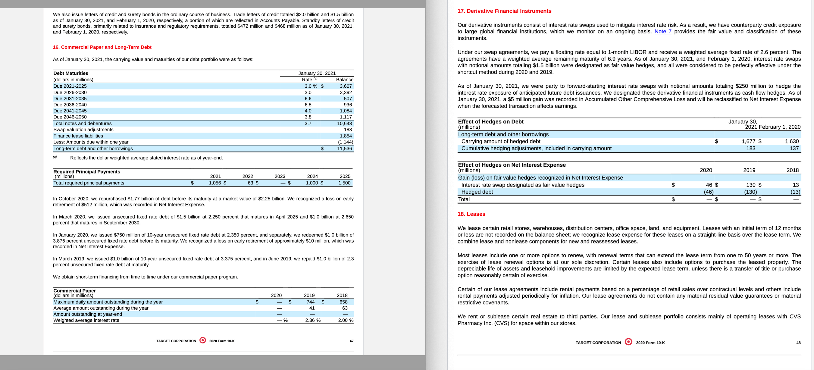 Using the excel template, Calculate various