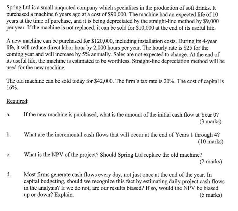 Corporate financial policy regarding cash flow