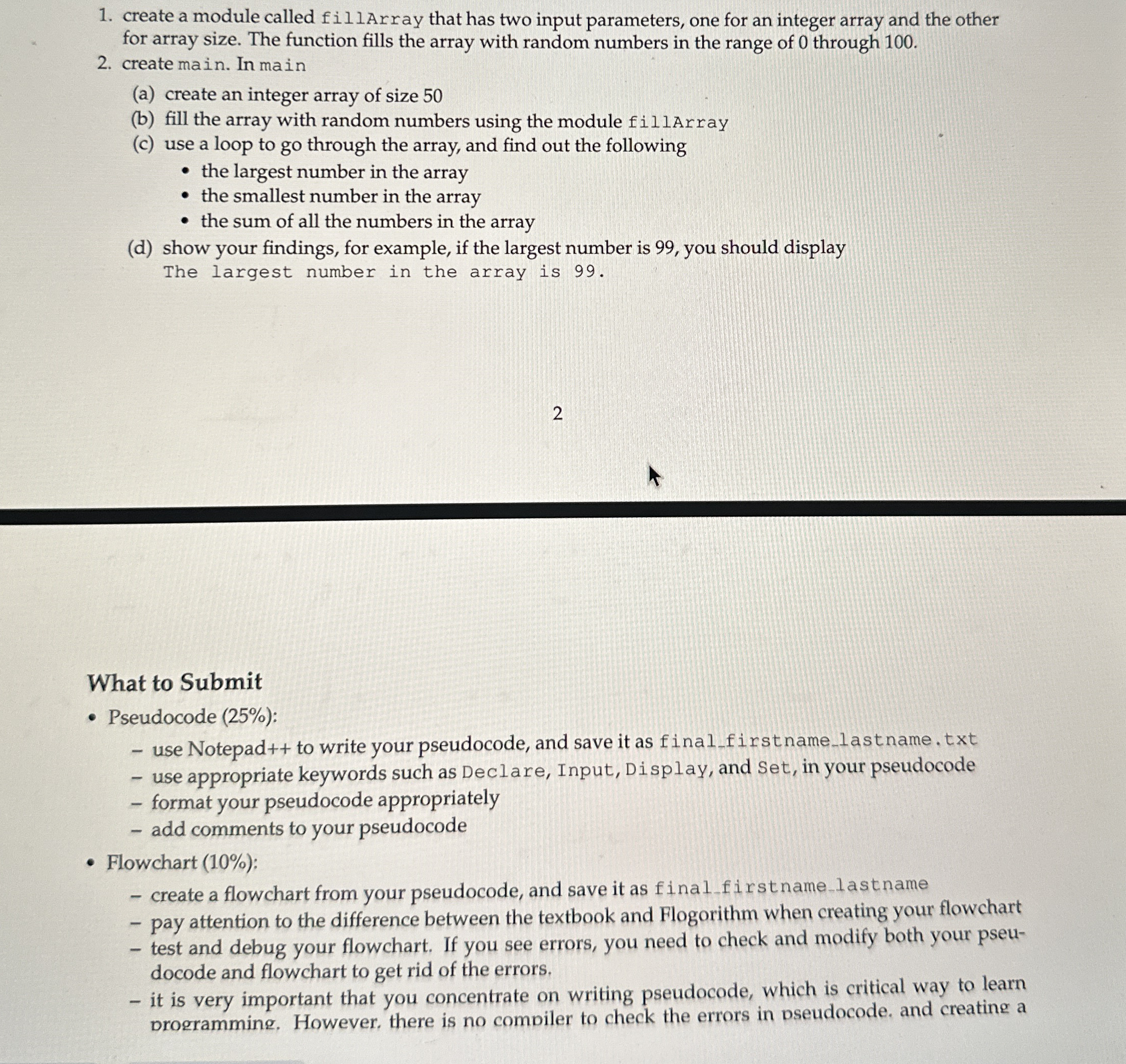 need in python - - - create a module called