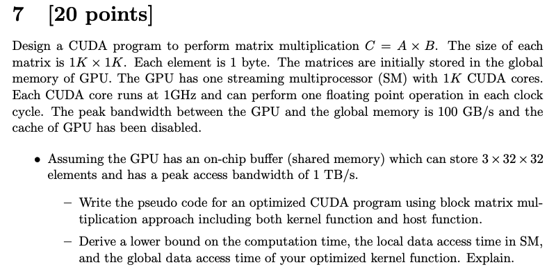 How would you solve the following problem? - - -