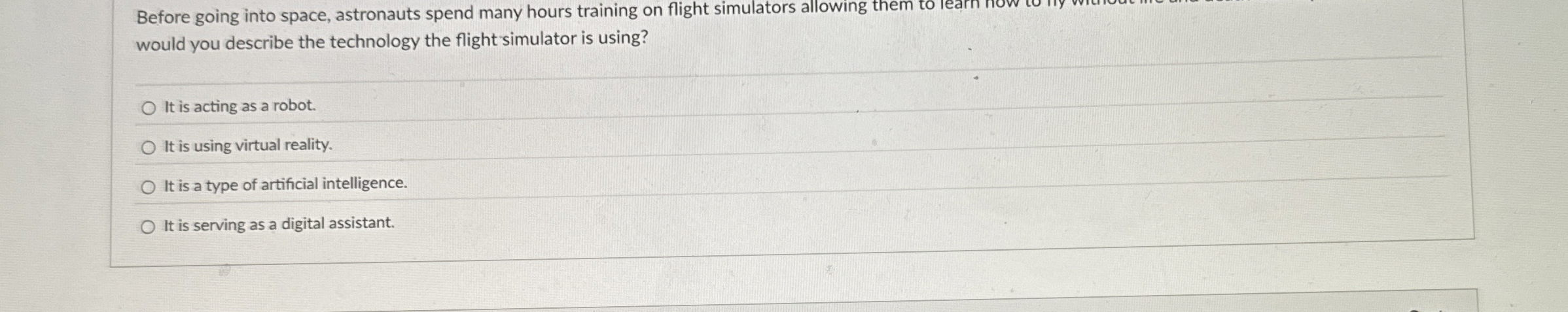 Before going into space, astronauts spend many