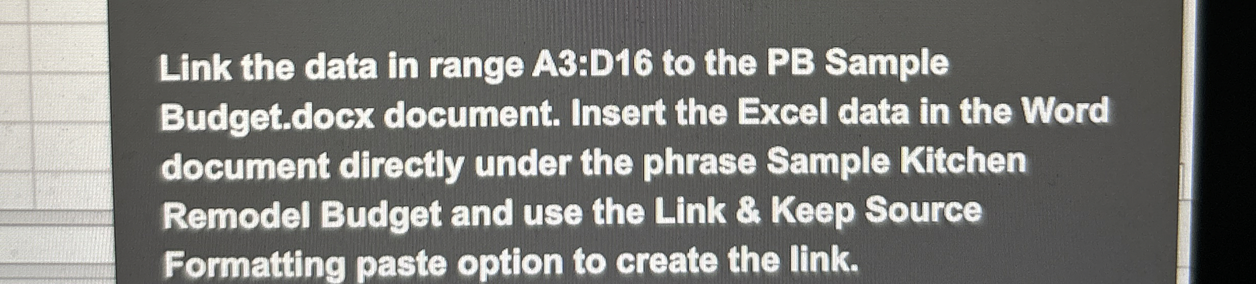 In cell c 4 of thr PB Q 1 workbook, enter a
