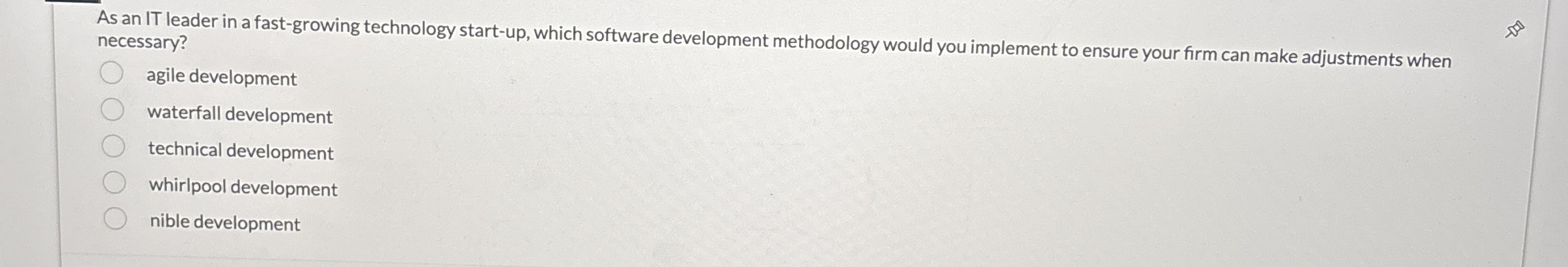 As an IT leader in a fast - growing technology