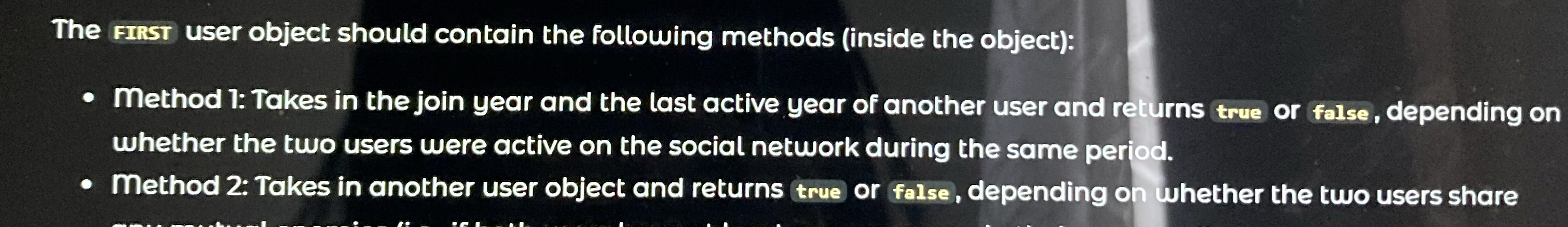 Got this programming assignment ( JavaScript )