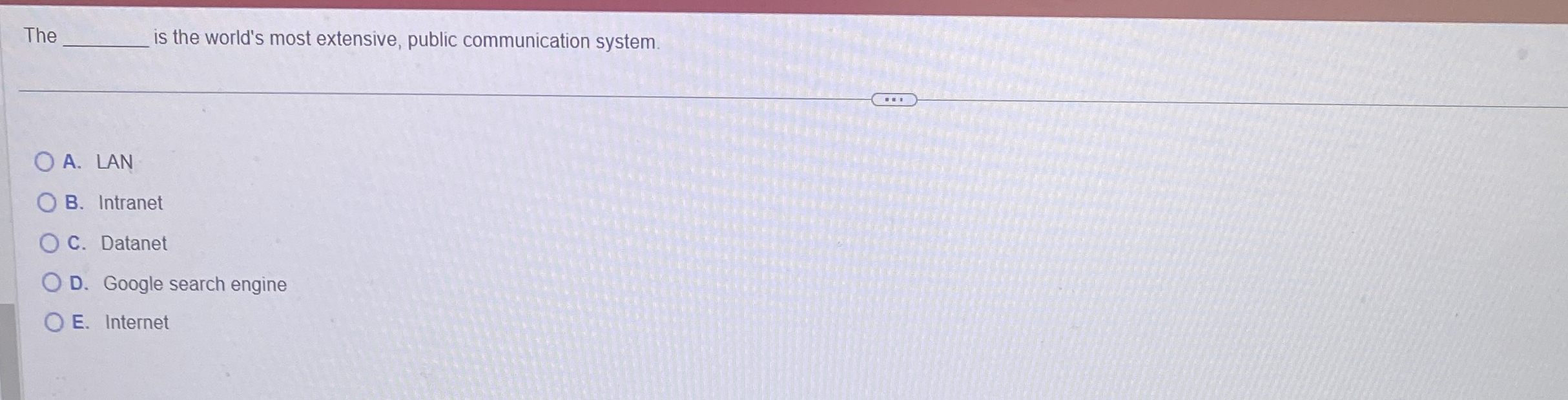 The is the world's most extensive, public