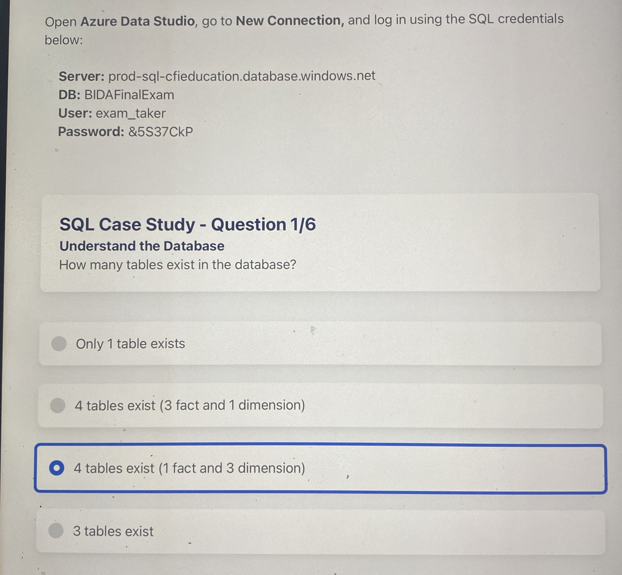 Open Azure Data Studio, go to New Connection, and