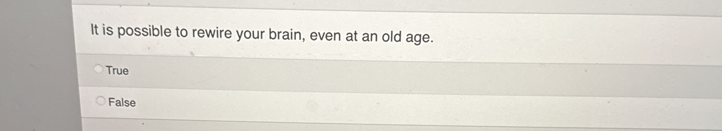 It is possible to rewire your brain, even at an