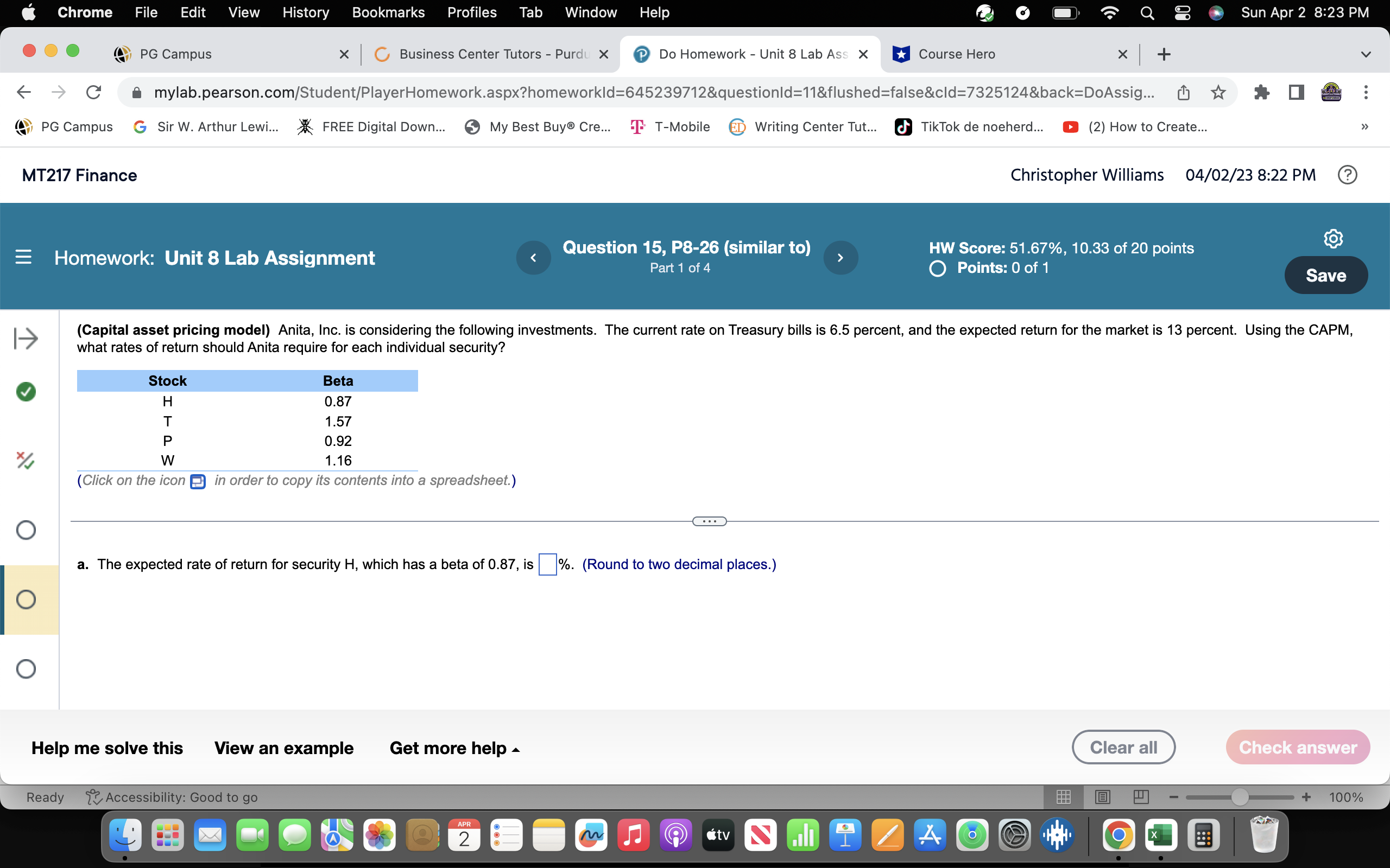 Chrome File Edit View History Bookmarks Profiles