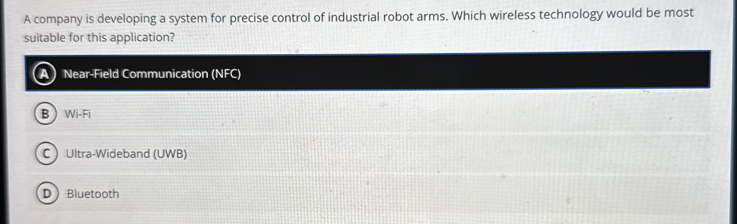 A company is developing a system for precise