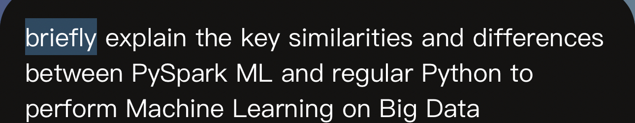 briefly explain the key similarities and