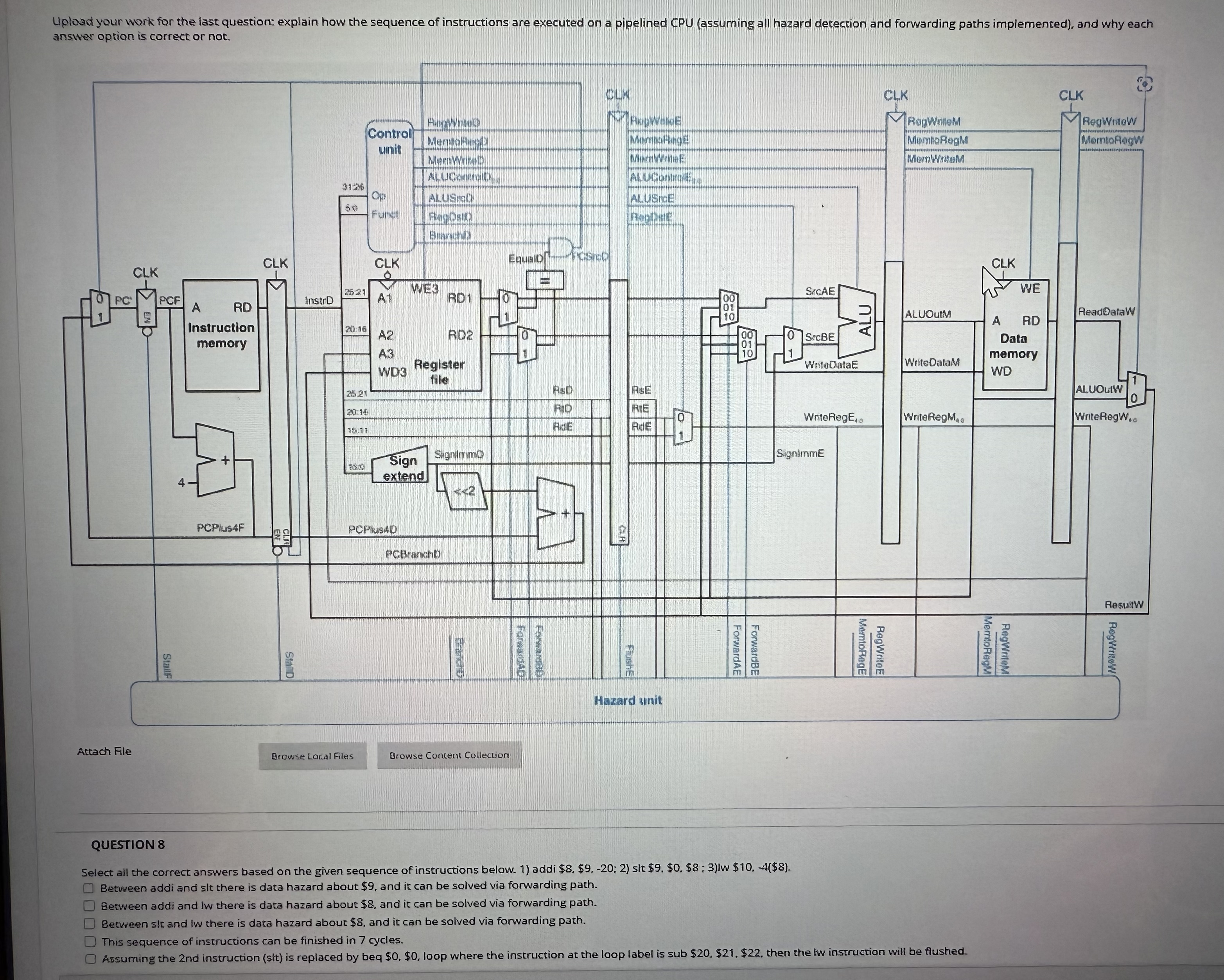 answer option is correct or not. Attach File