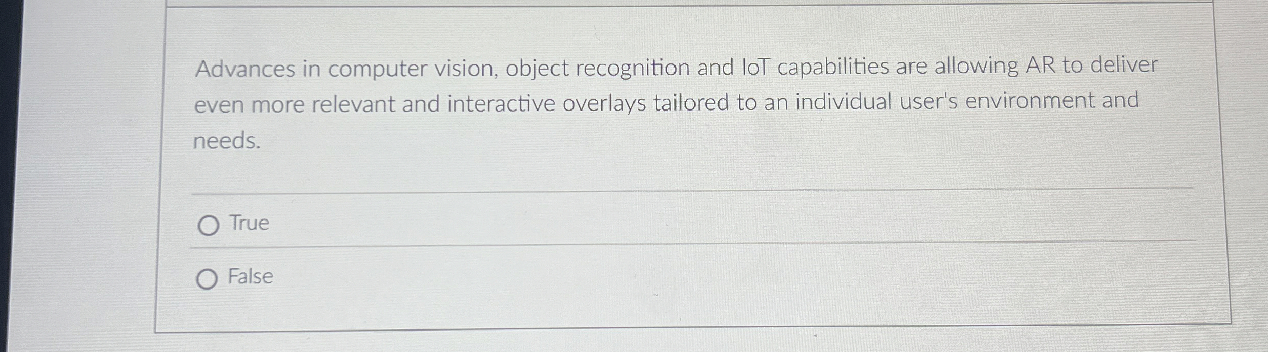 Advances in computer vision, object recognition