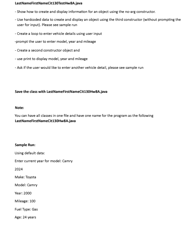 Objective: Demonstrate your understanding of