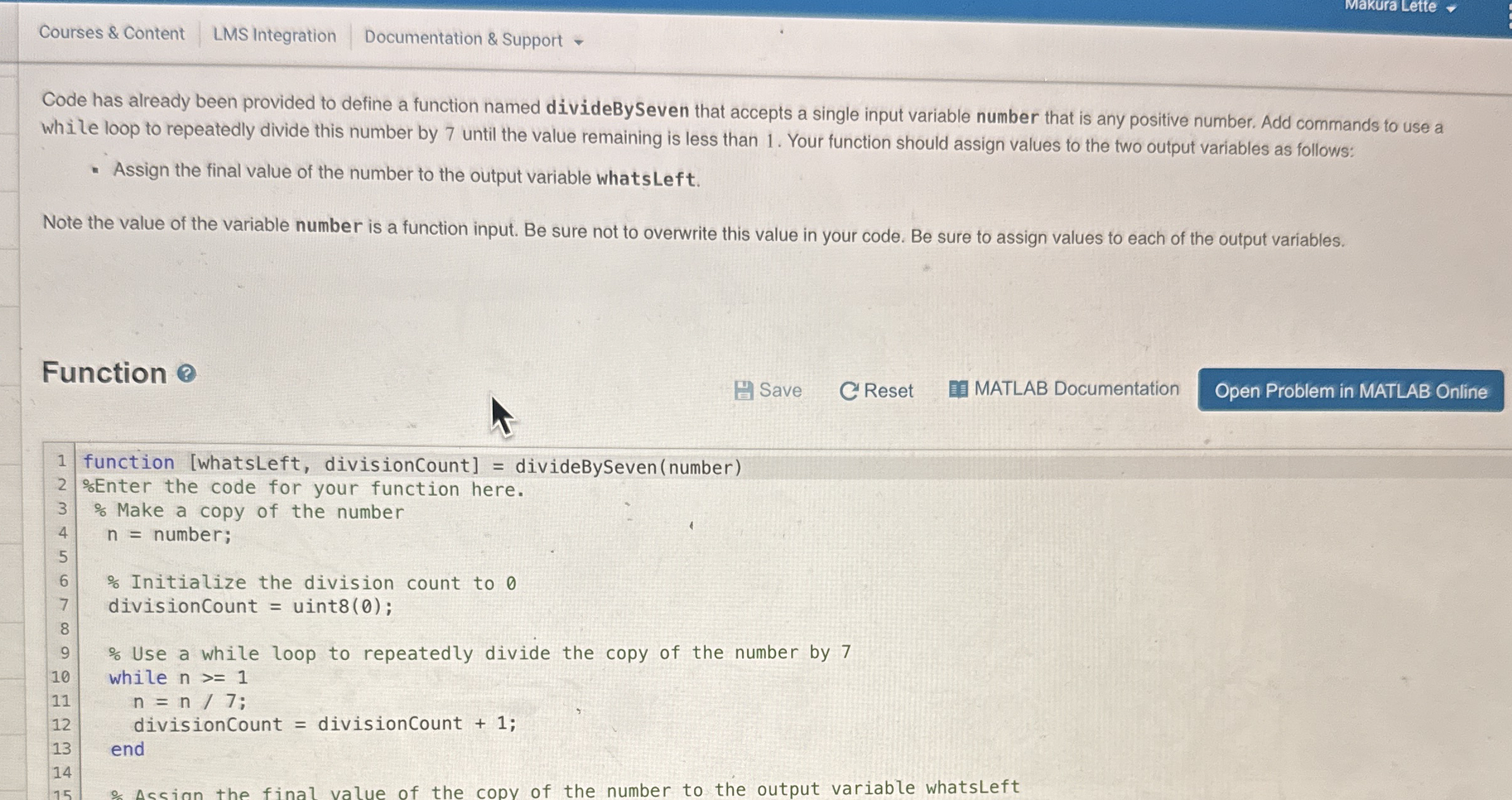 Makura Lette Courses & Content LMS Integration