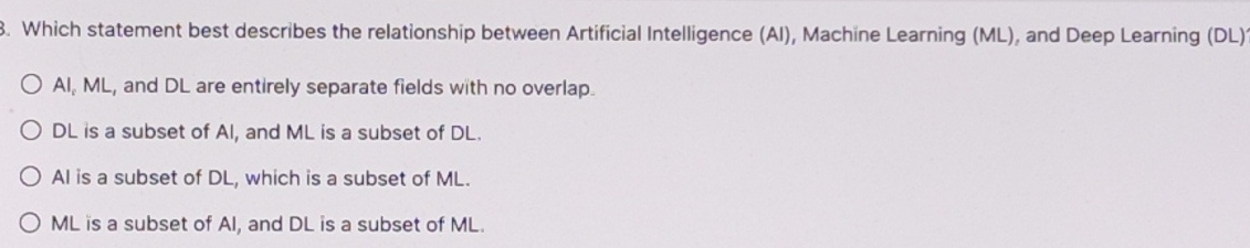 Which statement best describes the relationship