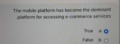 The mobile platform has become the dominant .