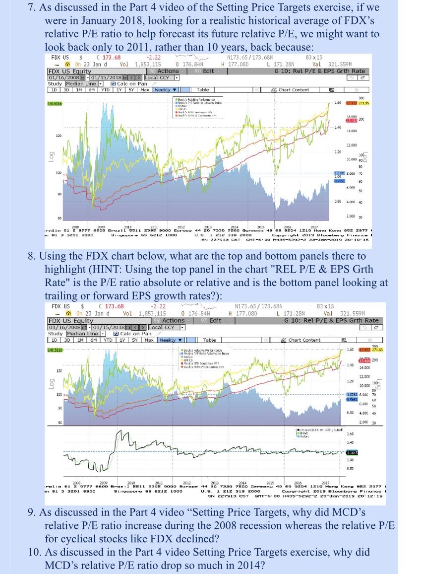 Can you help please 7. As discussed in the Part 4