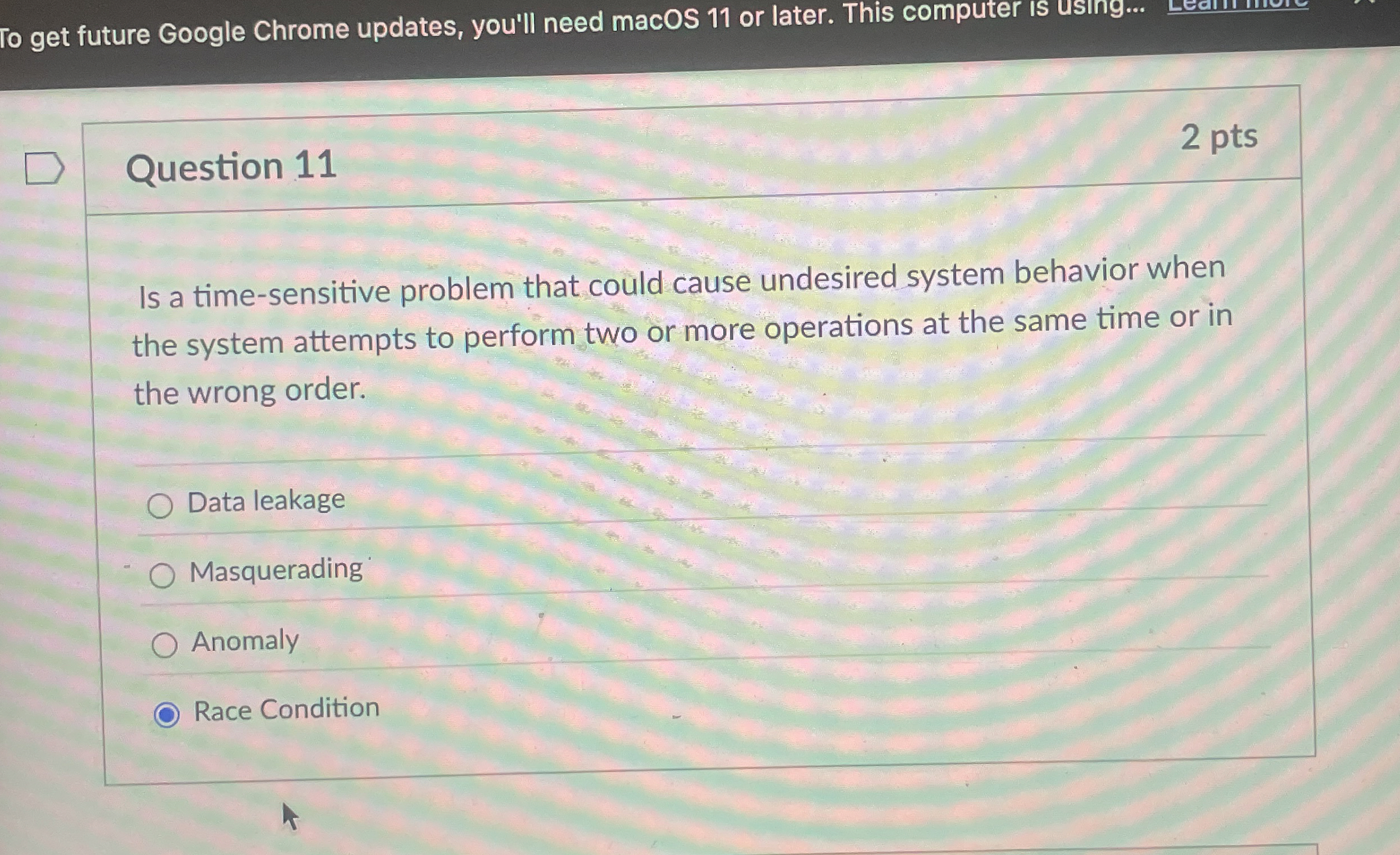To get future Google Chrome updates, you'll need