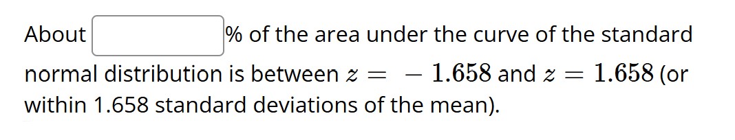 code class = "asciimath" > About , % of the area