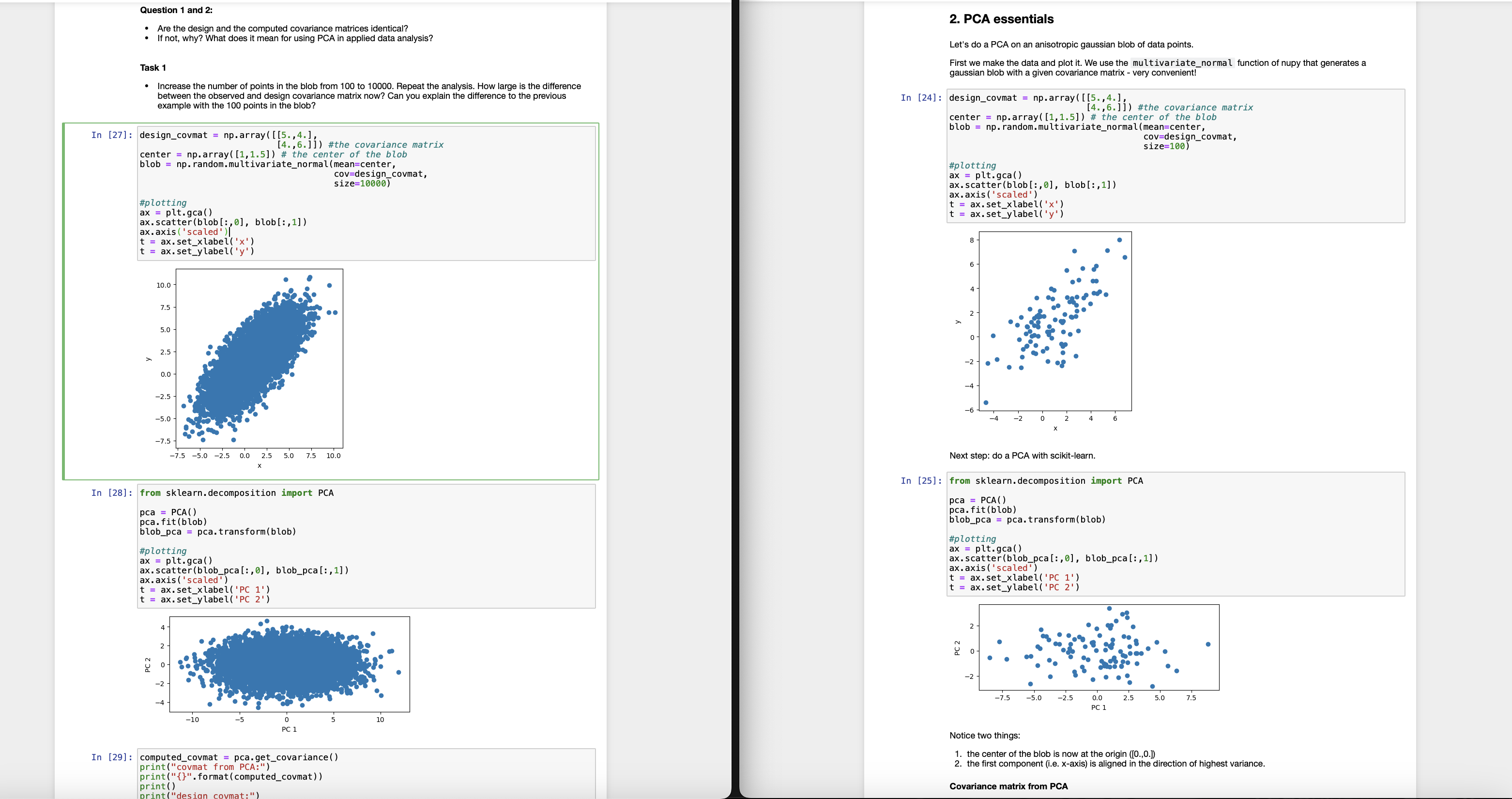 Right one size = 1 0 0 and left one task 1 the