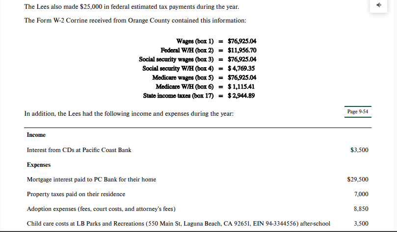 here is a problem Tax Return Problem 3 Brian and