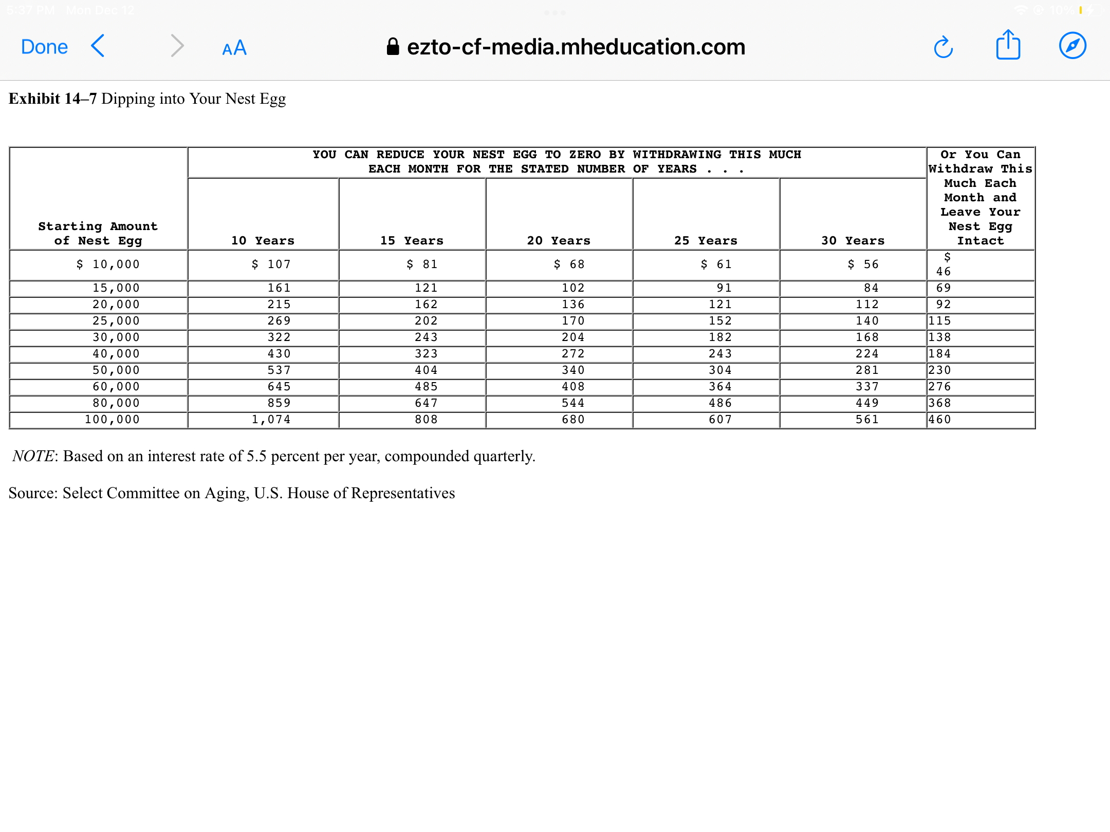 Done < AA 8 ezto.mheducation.com (L [B Homework